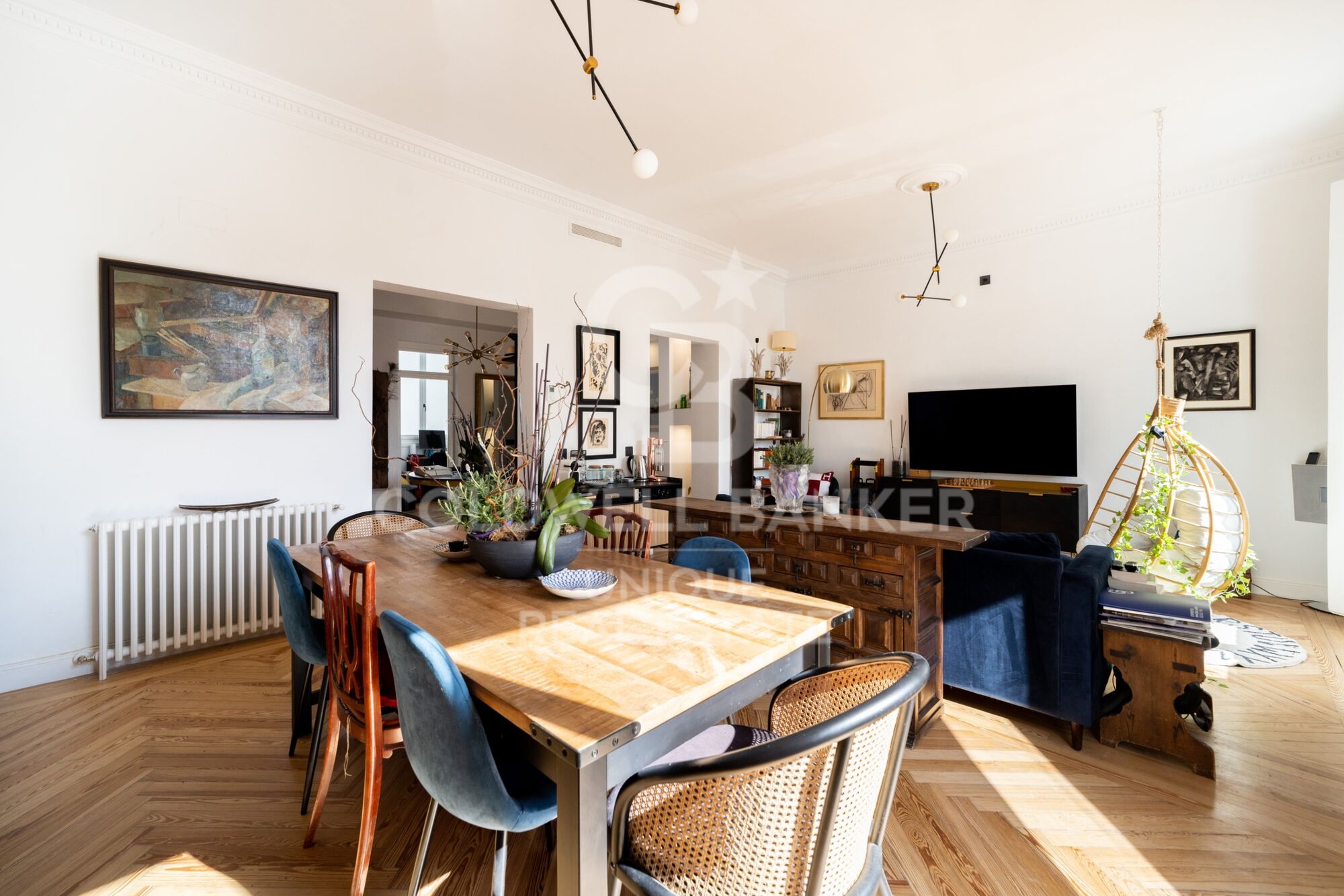 Außenliegende Wohnung mit 3 Schlafzimmern im Barrio de Las Letras, Madrid