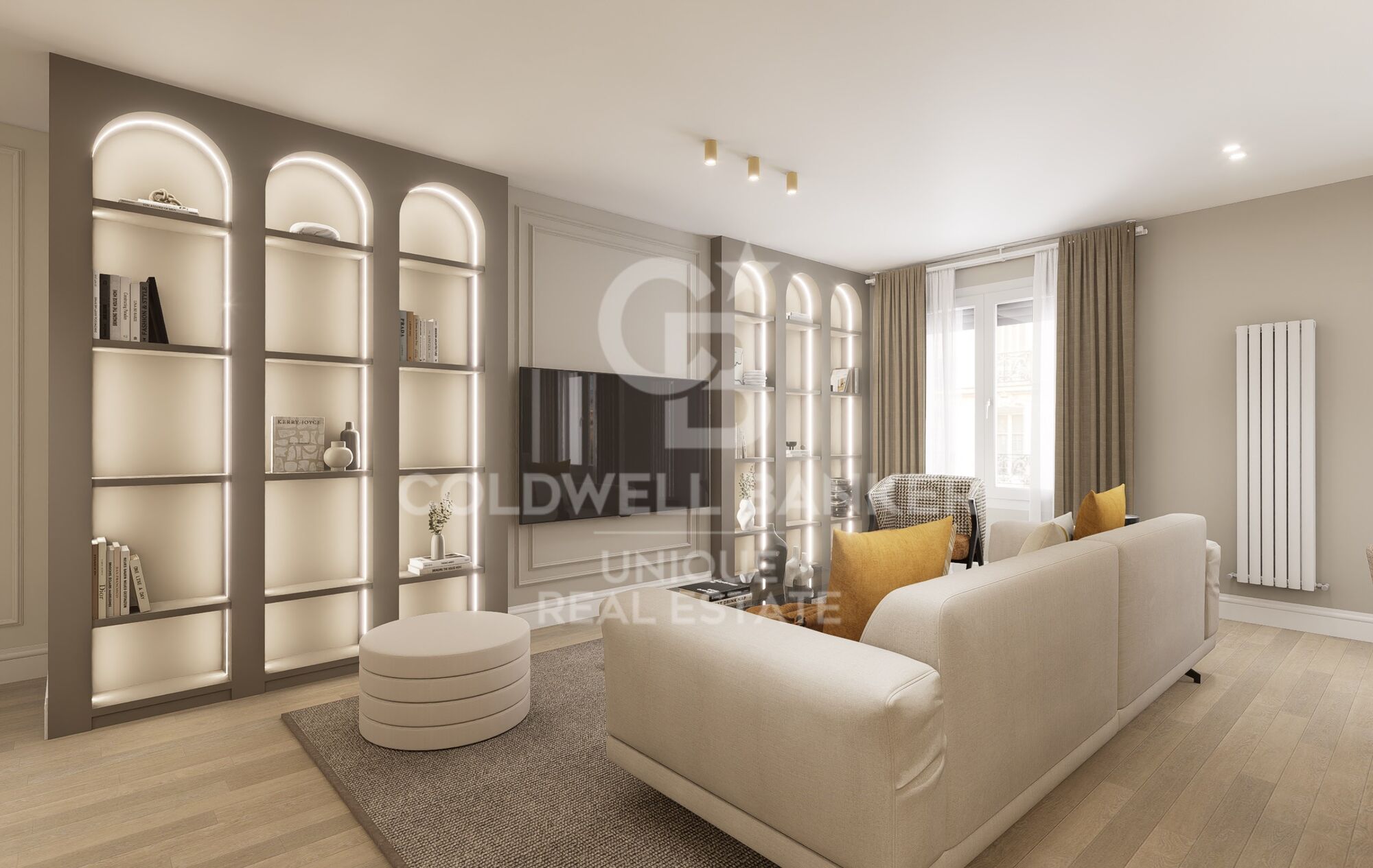 Vivienda exterior con dos dormitorios en Recoletos, Madrid