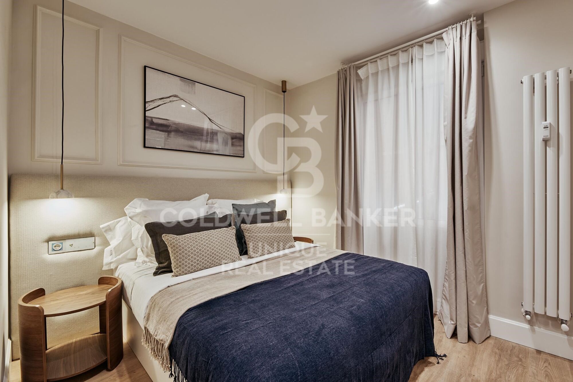 Logement extérieur avec deux chambres à Recoletos, Madrid
