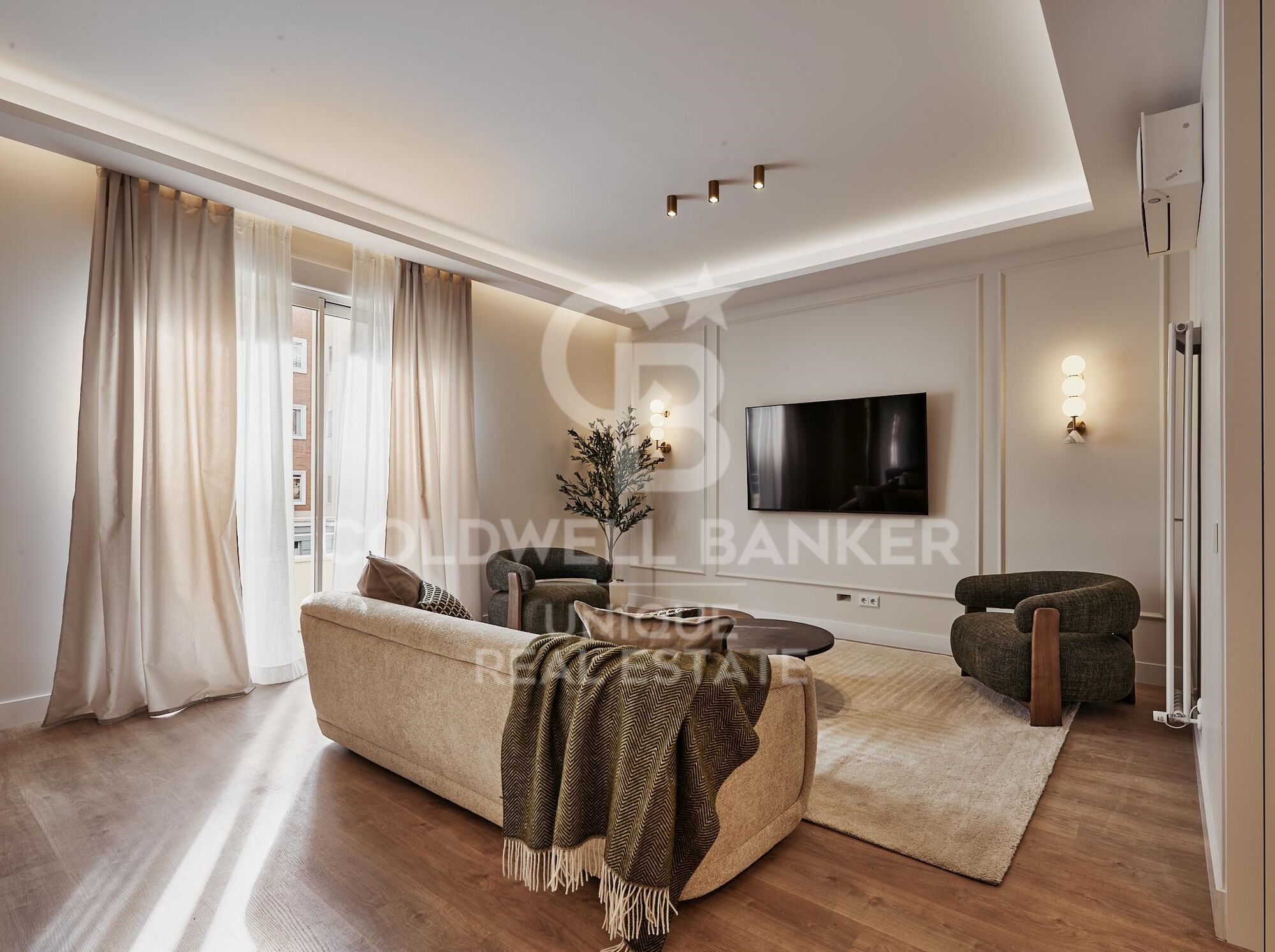 Piso exterior reformado en Goya, Madrid