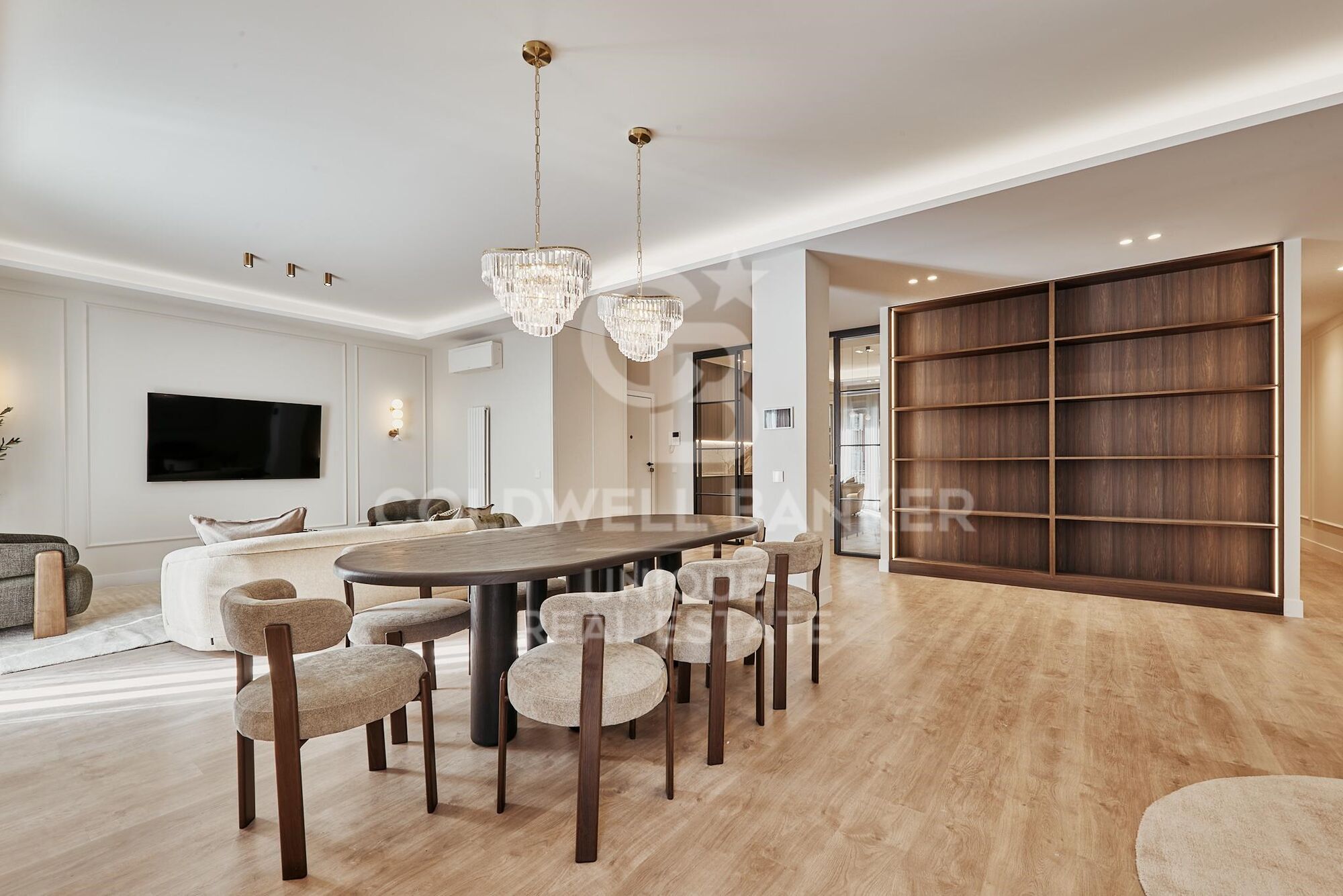 Renovated exterior flat in Goya, Madrid