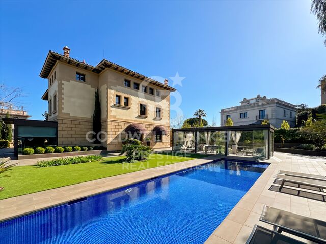 Elegant villa in perfect condition in Pedralbes