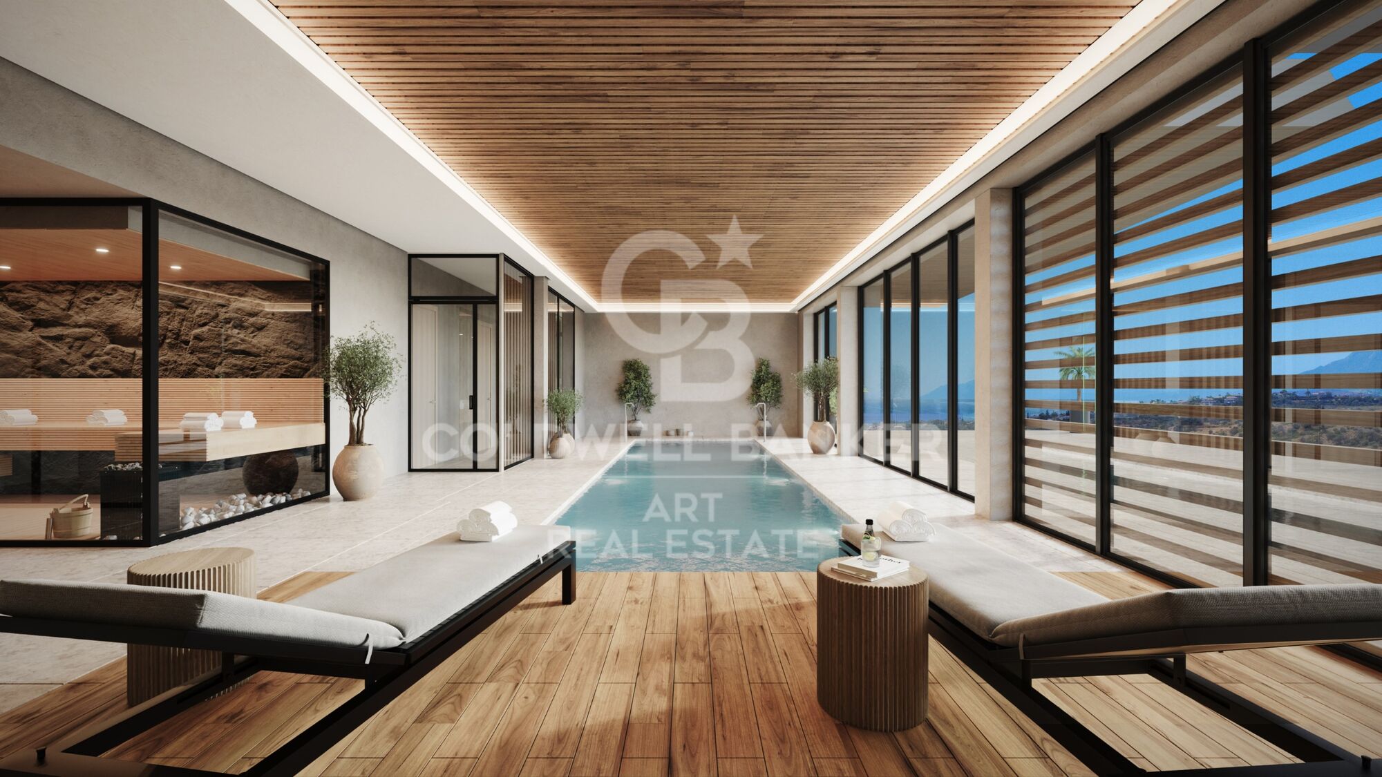 Exclusive luxury development of townhouses in Elviria
