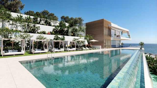Développement exclusif de luxe de maisons mitoyennes à Elviria
