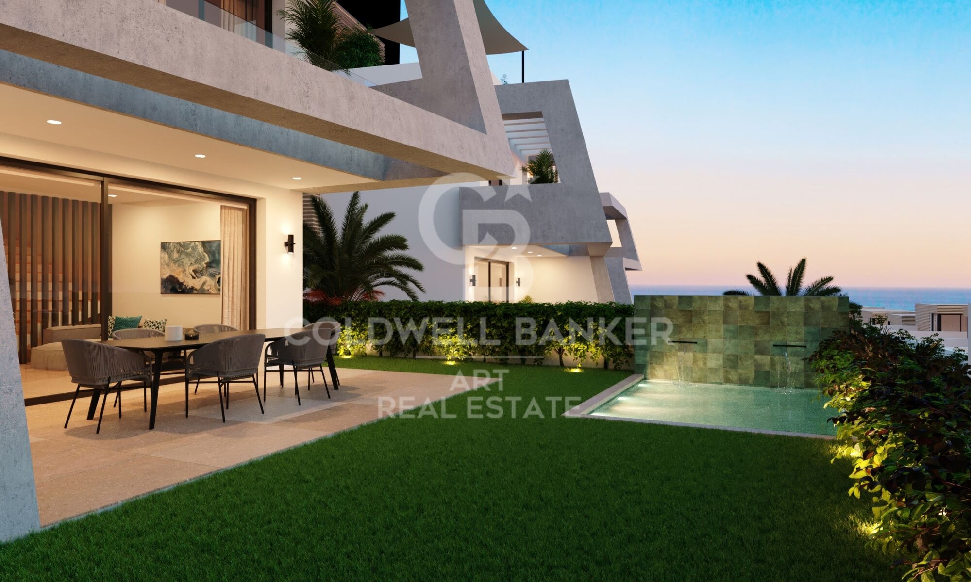 Développement exclusif de luxe de maisons mitoyennes à Elviria