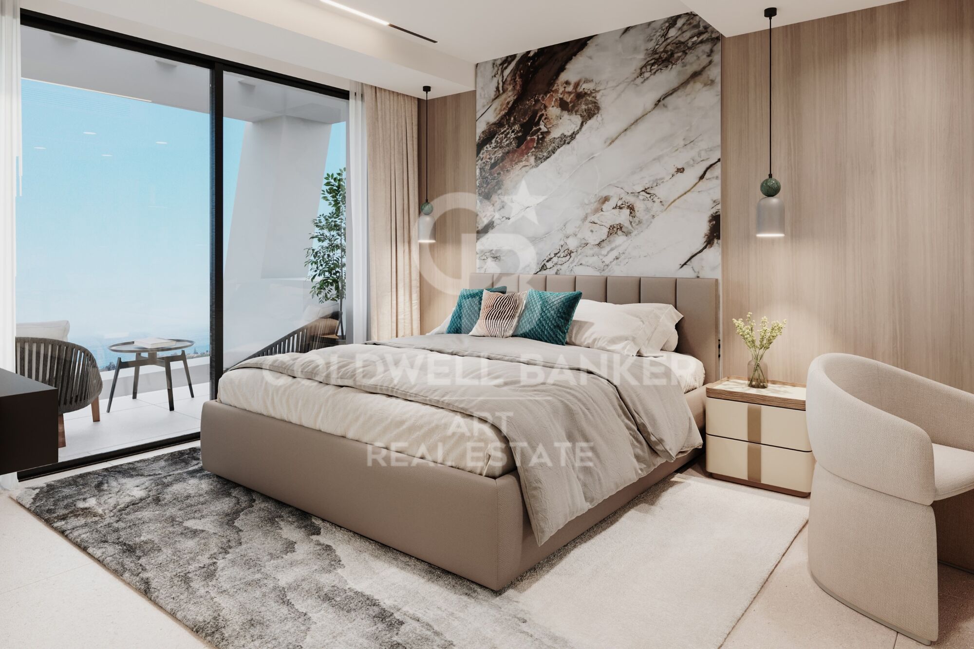 Développement exclusif de luxe de maisons mitoyennes à Elviria