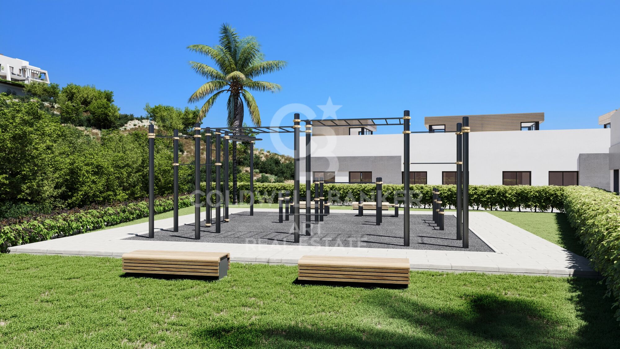 Développement exclusif de luxe de maisons mitoyennes à Elviria