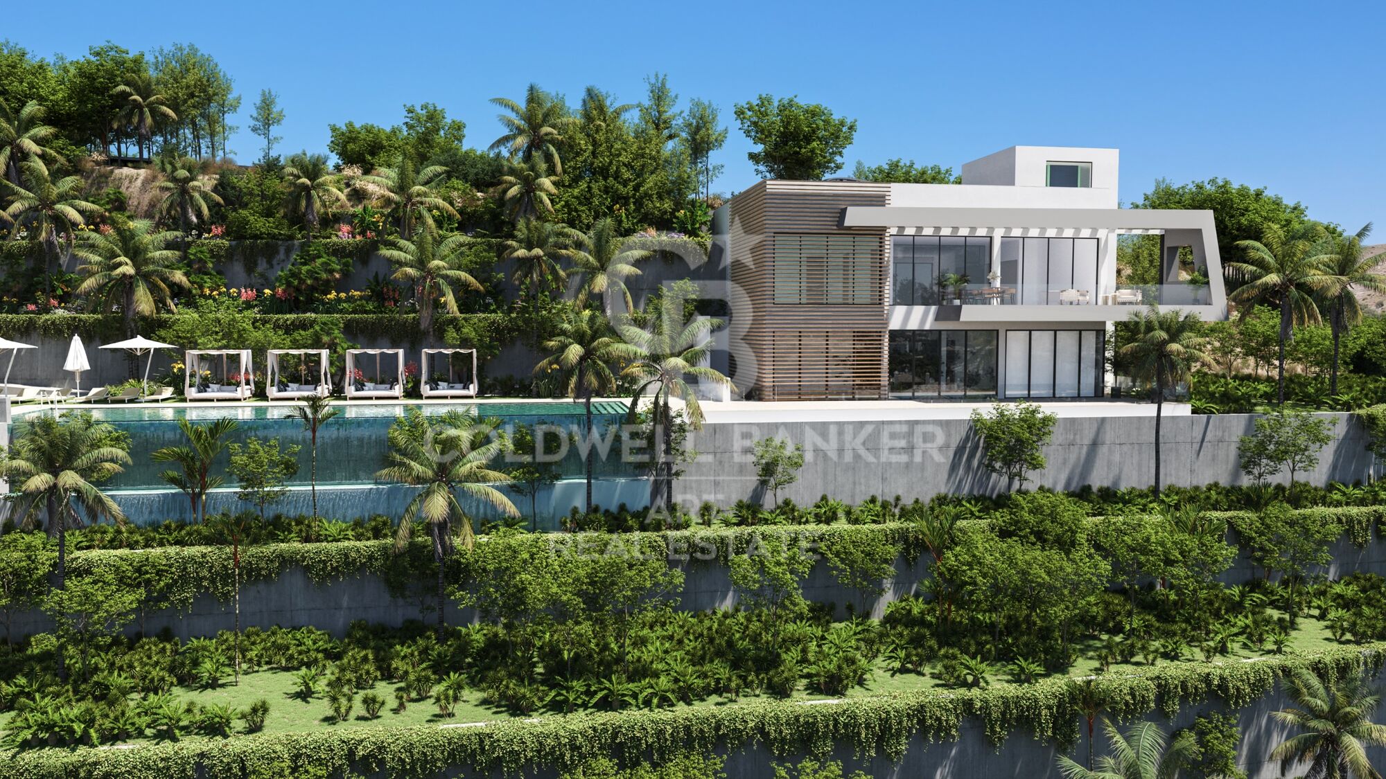 Développement exclusif de luxe de maisons mitoyennes à Elviria