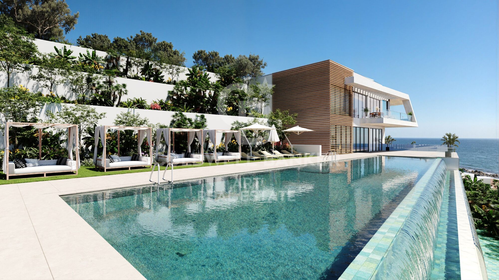 Développement exclusif de luxe de maisons mitoyennes à Elviria