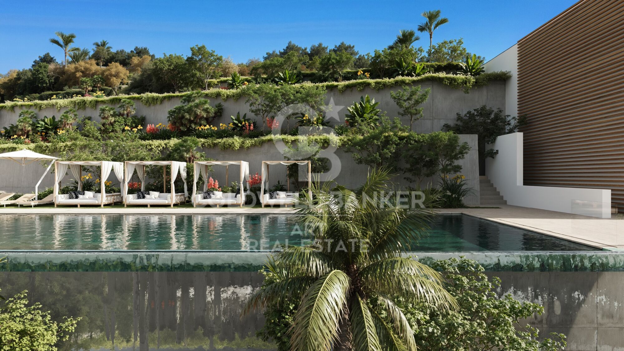 Développement exclusif de luxe de maisons mitoyennes à Elviria