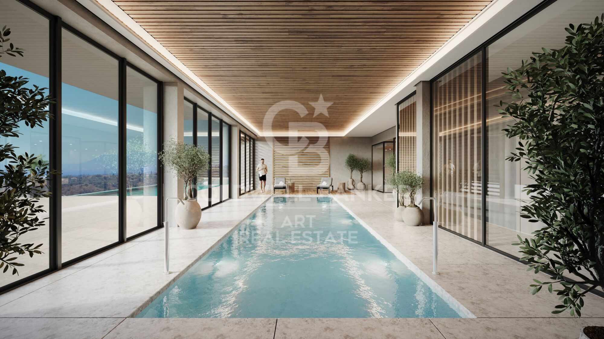 Développement exclusif de luxe de maisons mitoyennes à Elviria