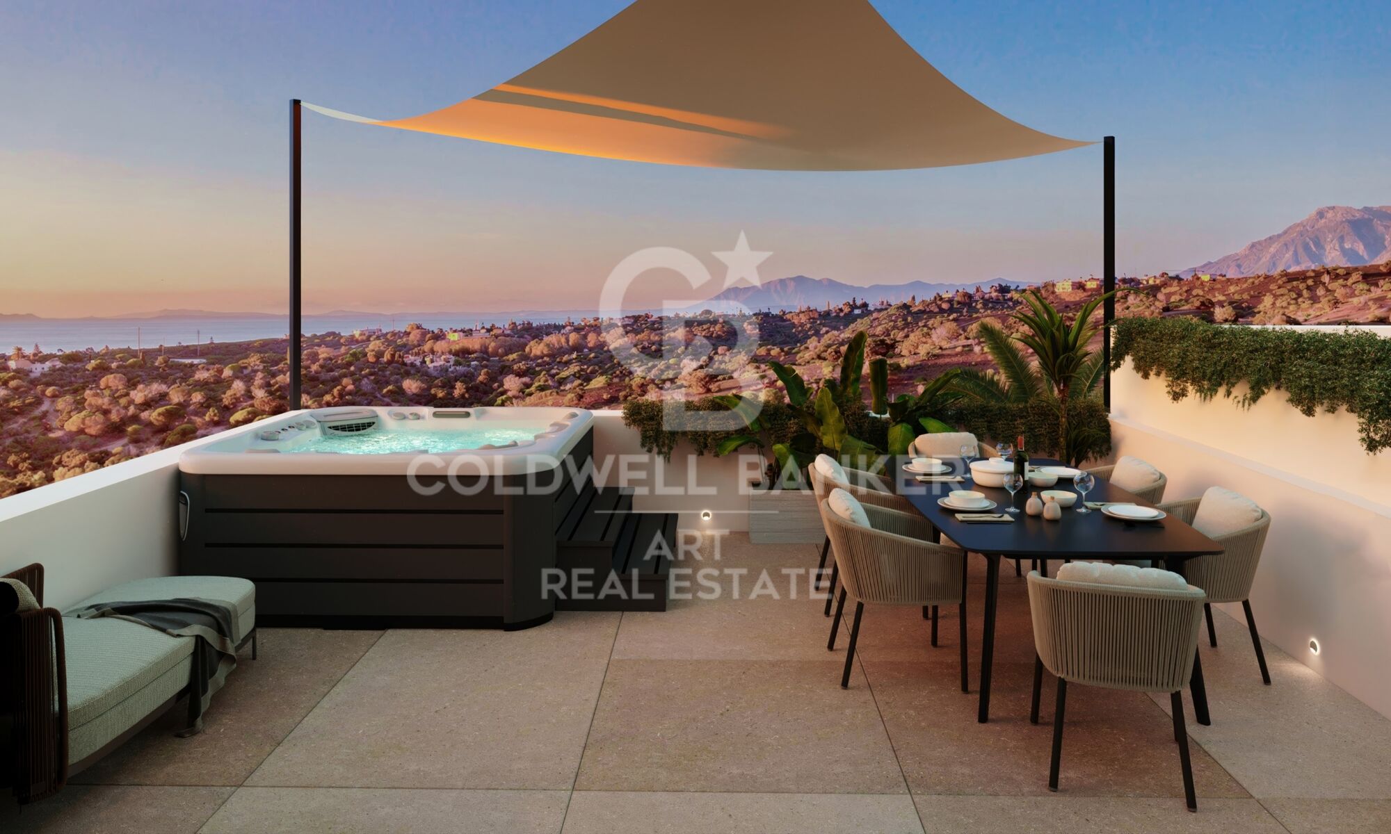 Exclusive luxury development of townhouses in Elviria