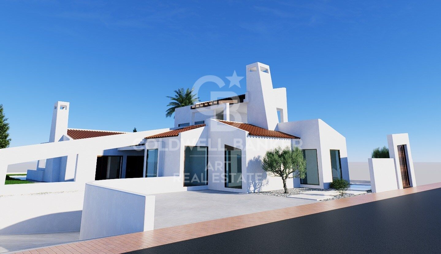 Exklusive Luxusvilla mit Infinity-Pool und Blick auf den Golfplatz