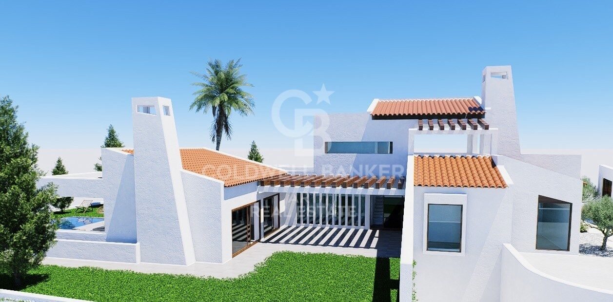 Exklusive Luxusvilla mit Infinity-Pool und Blick auf den Golfplatz