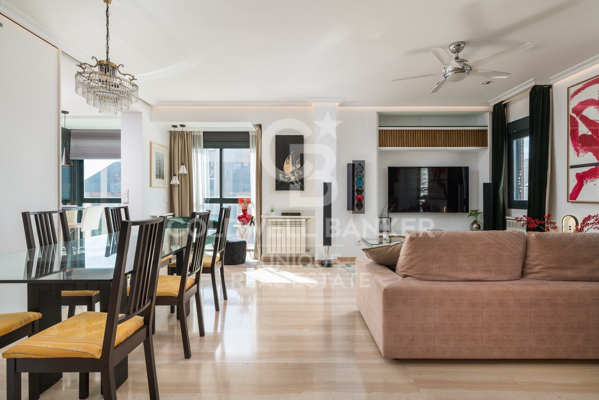 Spectacular refurbished duplex in Ciudad Lineal, Madrid