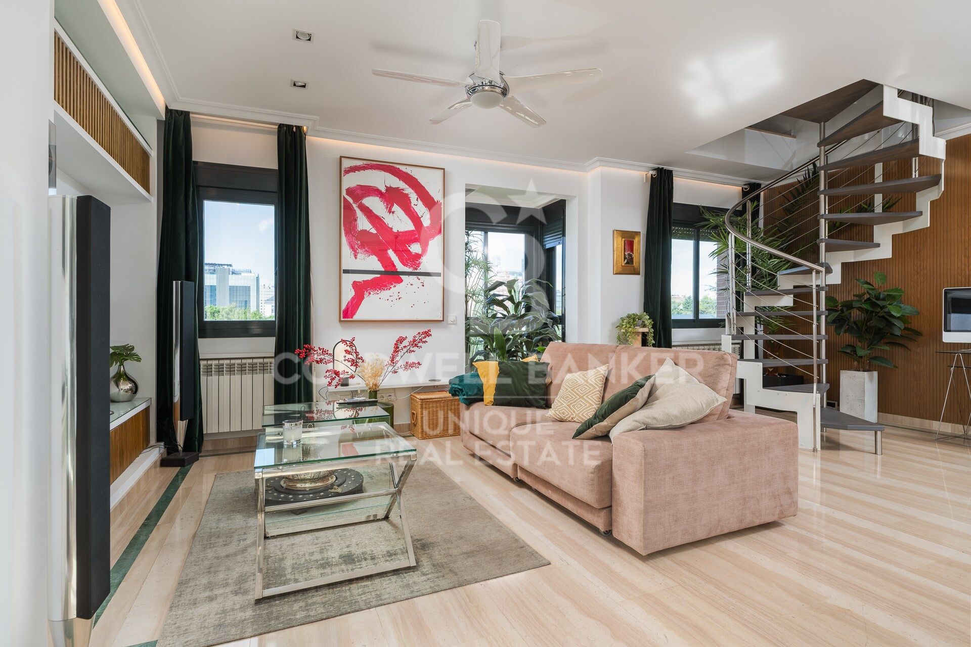 Spectacular refurbished duplex in Ciudad Lineal, Madrid
