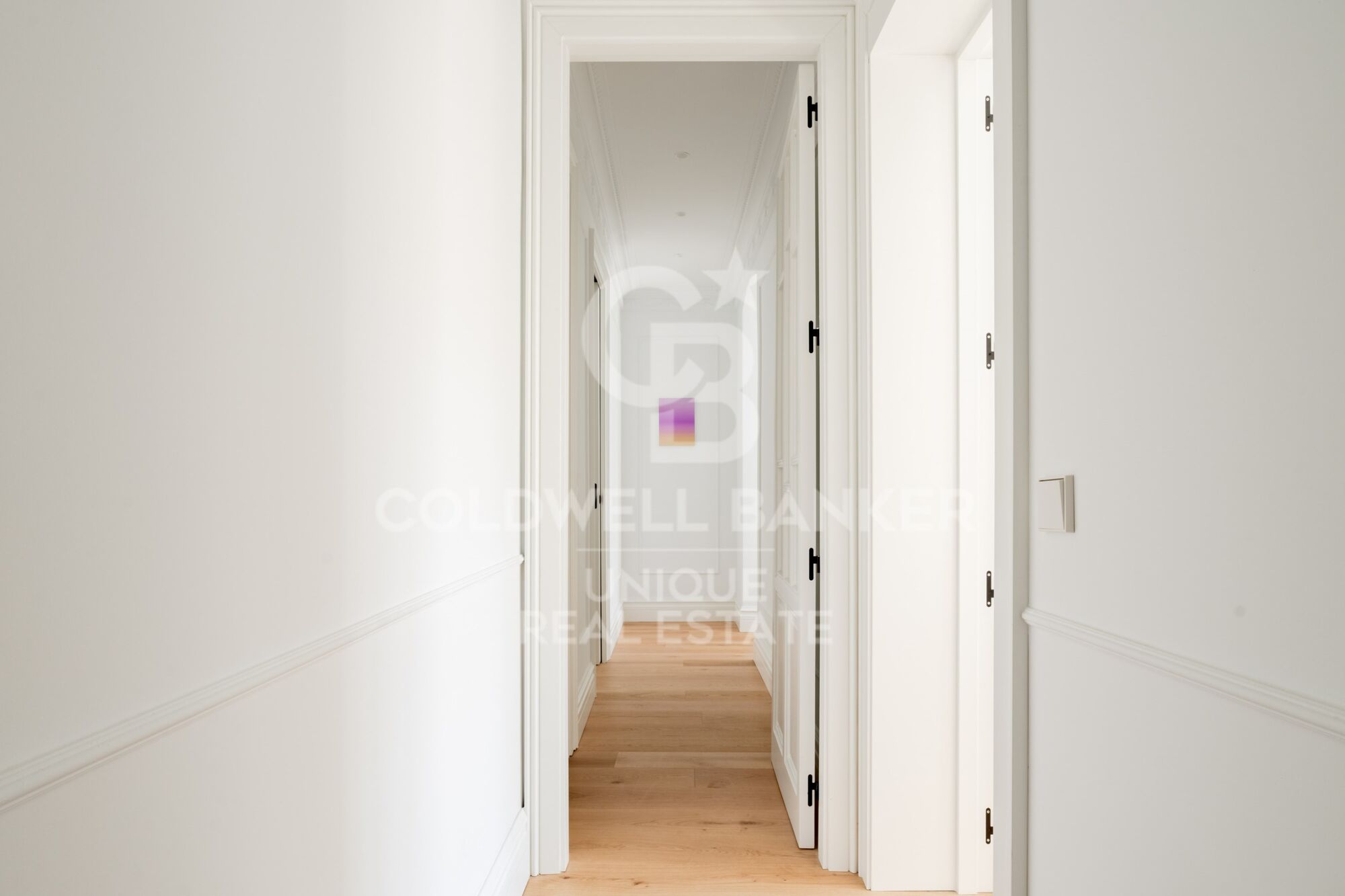 Renovated exterior flat in Castellana, Madrid