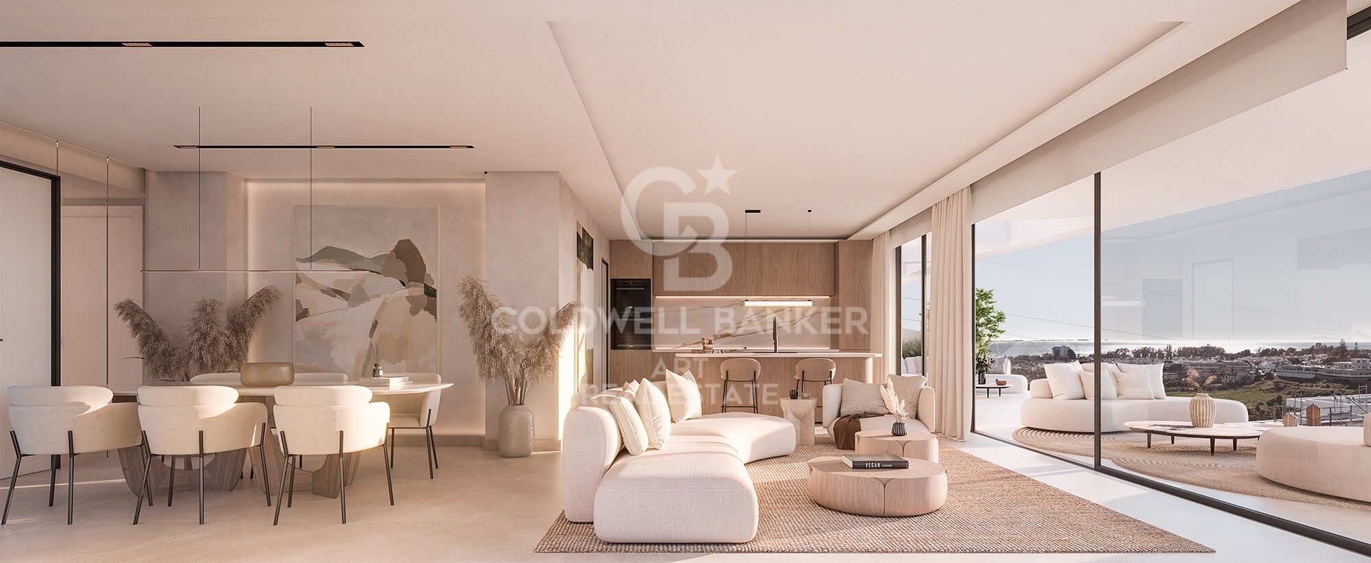 Apartments und Penthäuser in der Gegend von Bel Air, Estepona