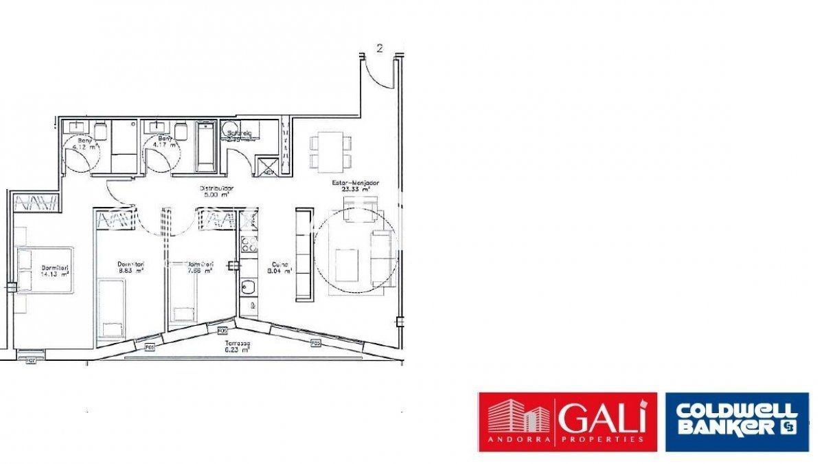 Apartment 3 Bedrooms Rent Andorra la Vella