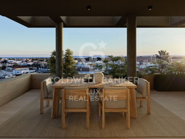 Penthouse neuf à vendre à Santa Margarita, sur la Costa Brava