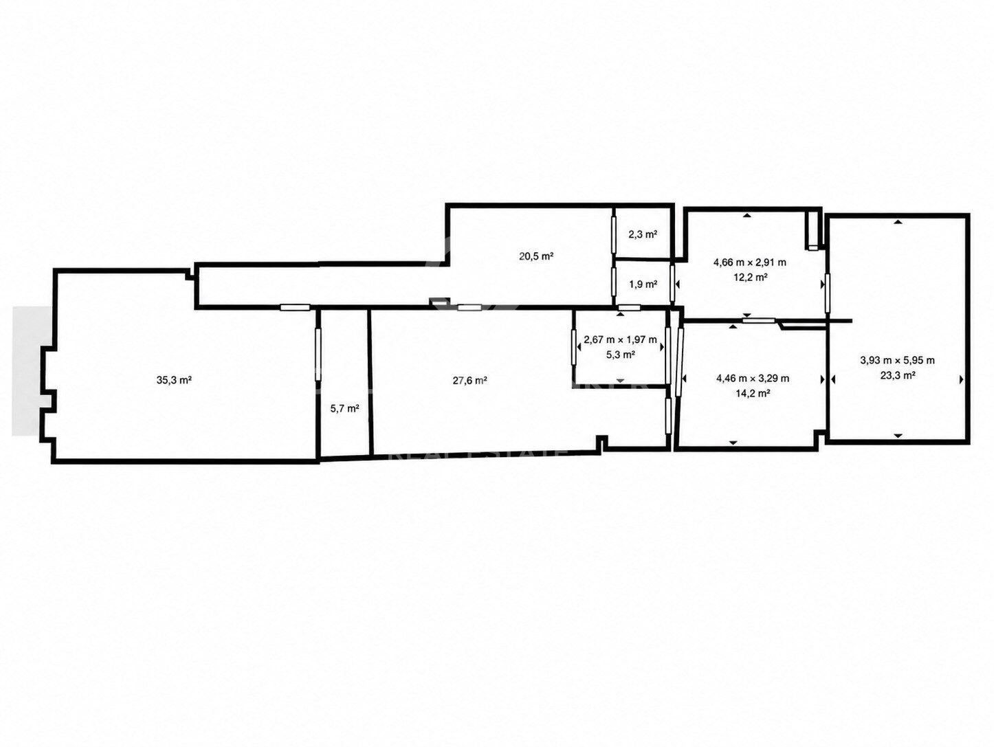 Majestätisches Haus mit 506 m², Garage, Terrassen und Potenzial zur Umwandlung in 4 unabhängige Wohneinheiten in Oliva