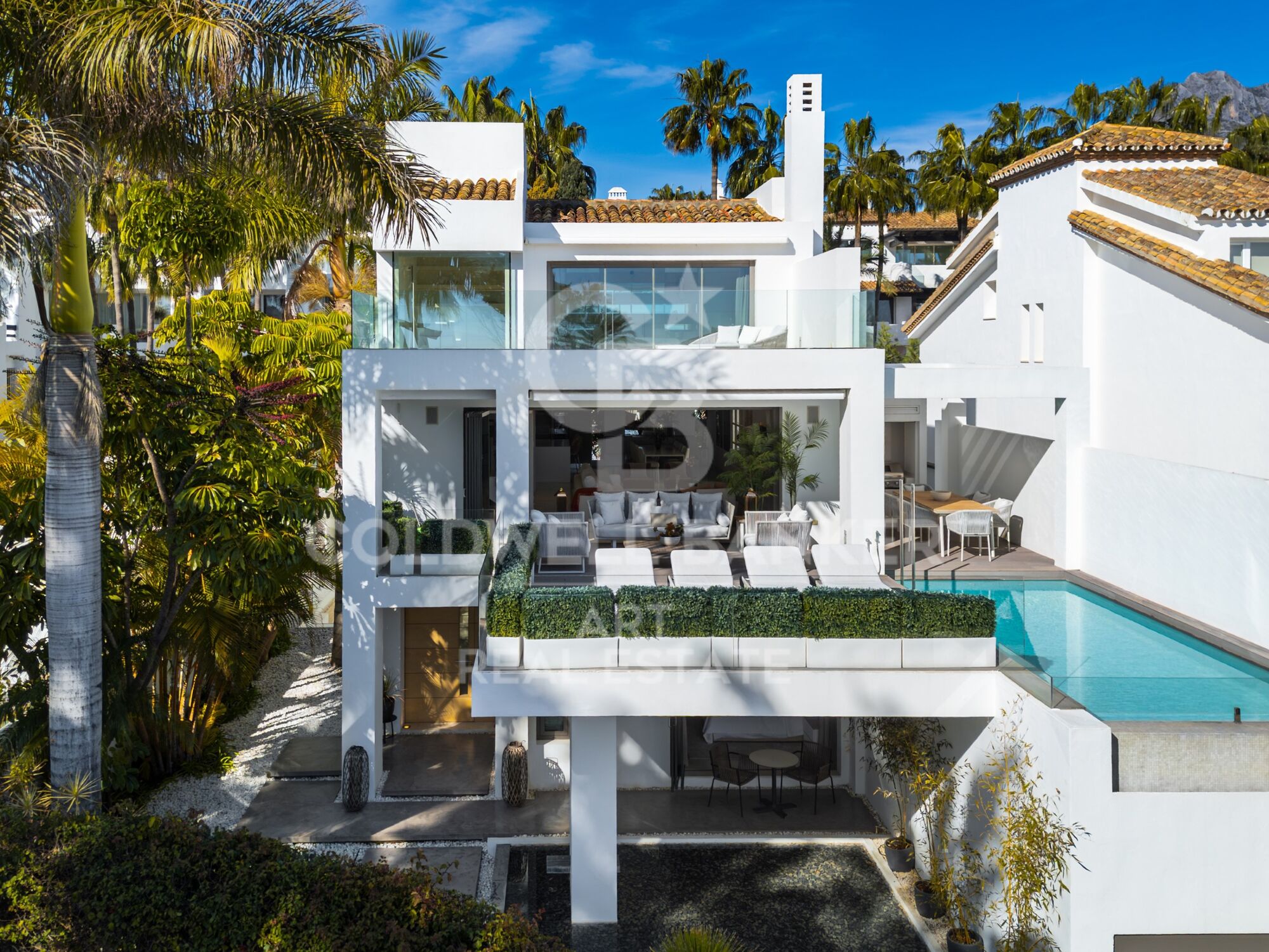 Wunderschöne Luxusvilla in Puente Romano, Marbella