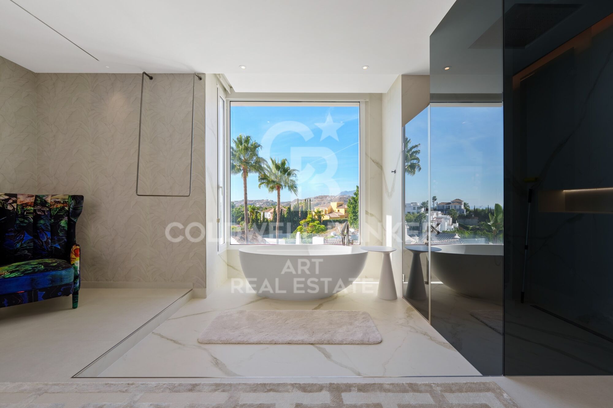 Villa Exceptionnelle avec Vues Panoramiques à Puerto del Almendro, Benahavís