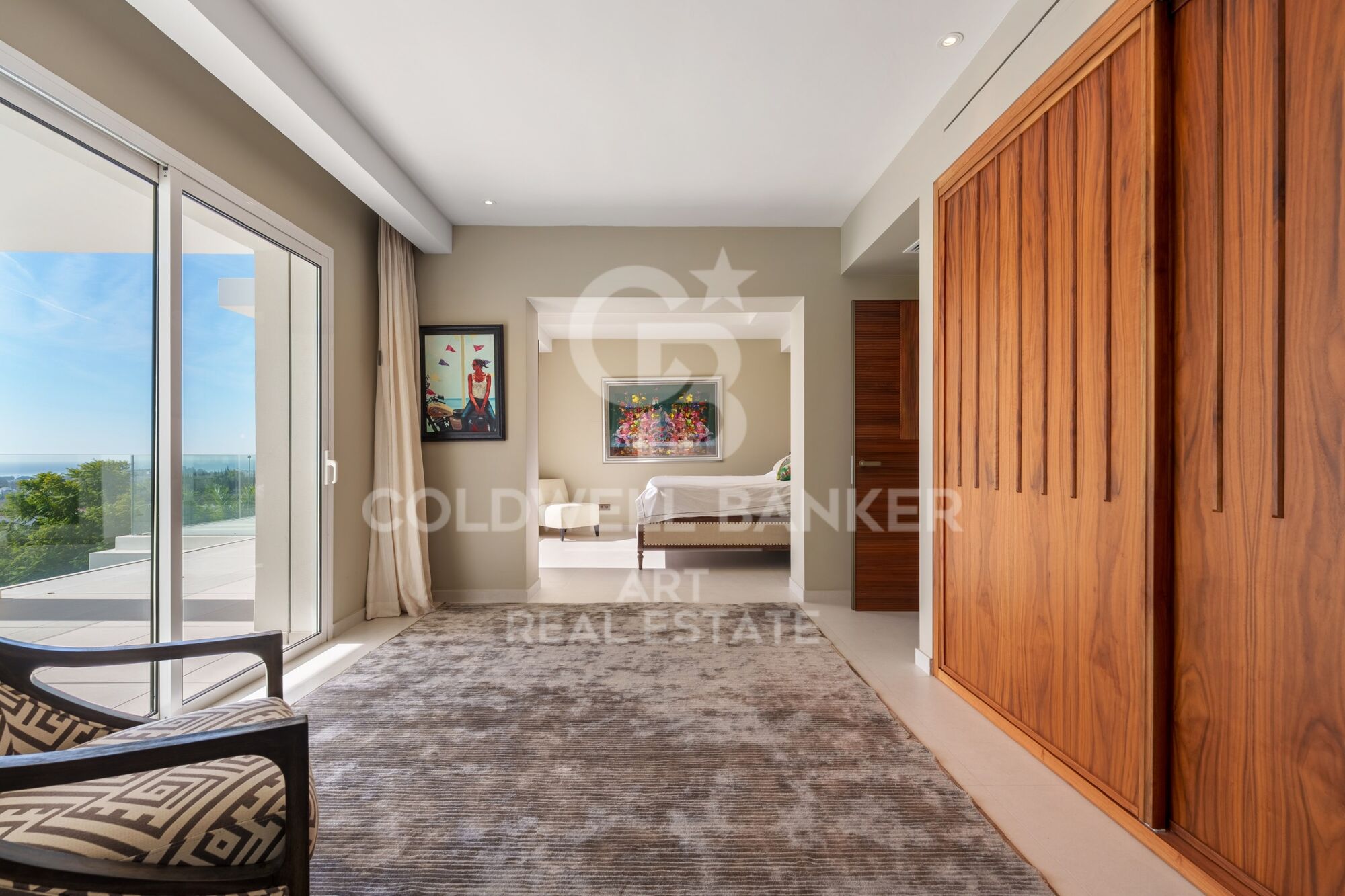 Villa Exceptionnelle avec Vues Panoramiques à Puerto del Almendro, Benahavís