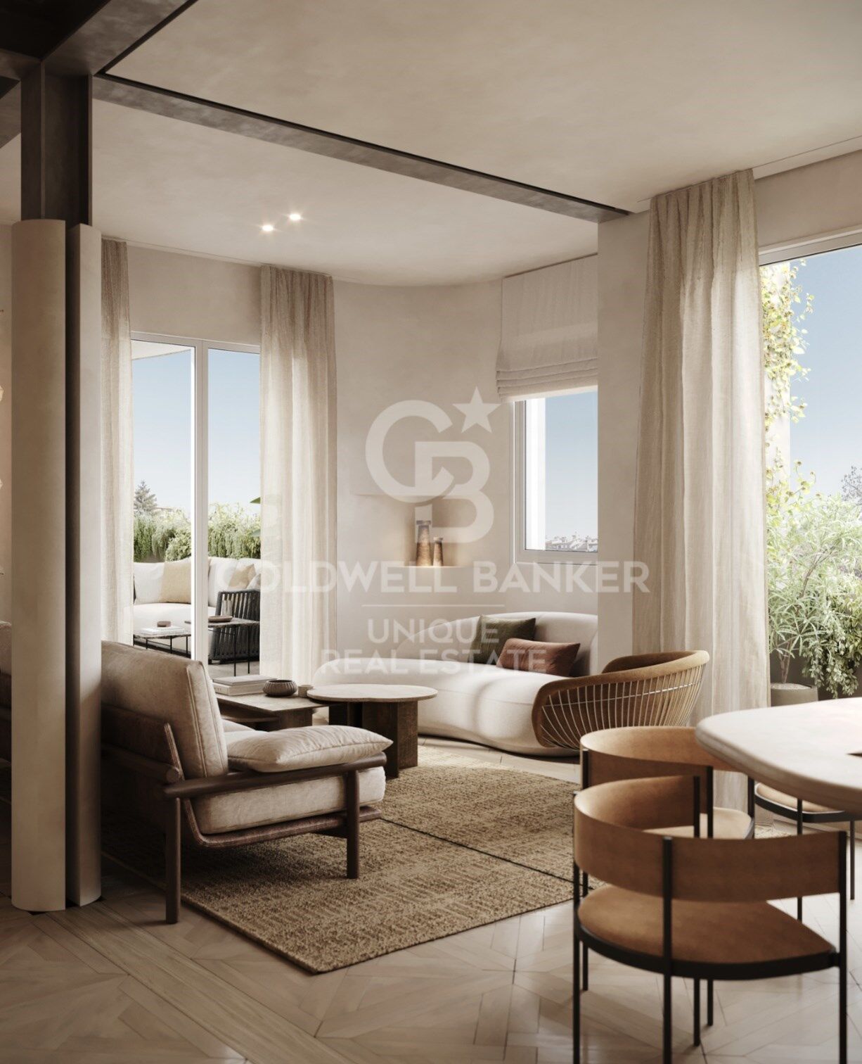 Außenpenthouse wird renoviert mit Terrasse und Garage in Almagro, Madrid