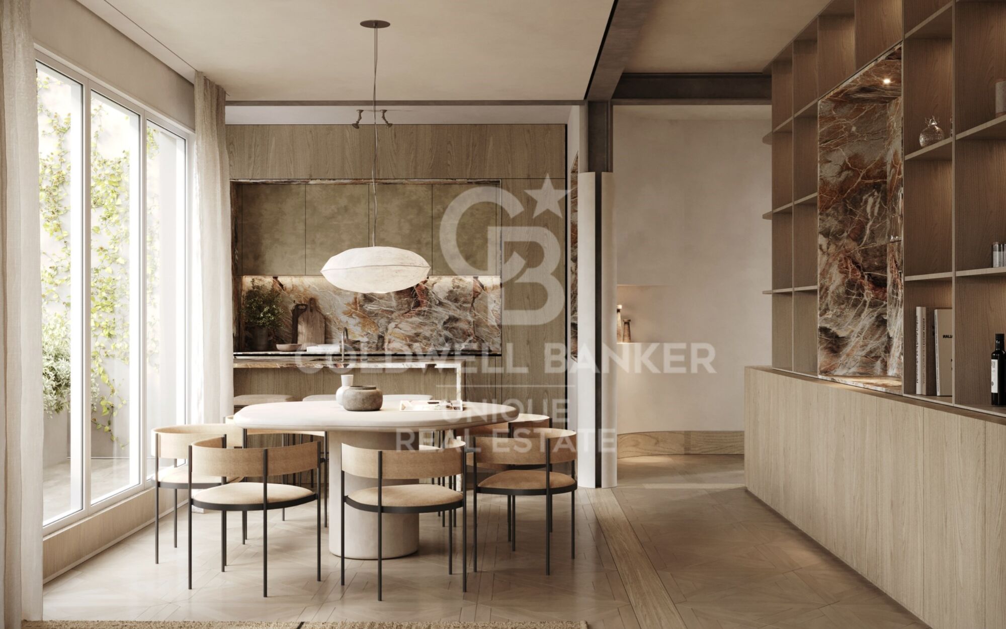 Außenpenthouse wird renoviert mit Terrasse und Garage in Almagro, Madrid