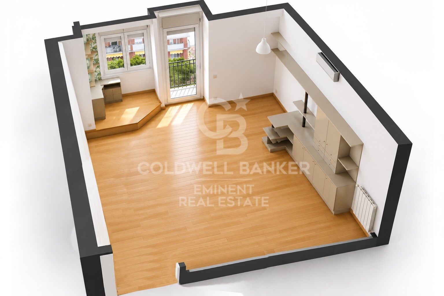 Bright exterior apartment with parking in the heart of Sarrià, next to FGC