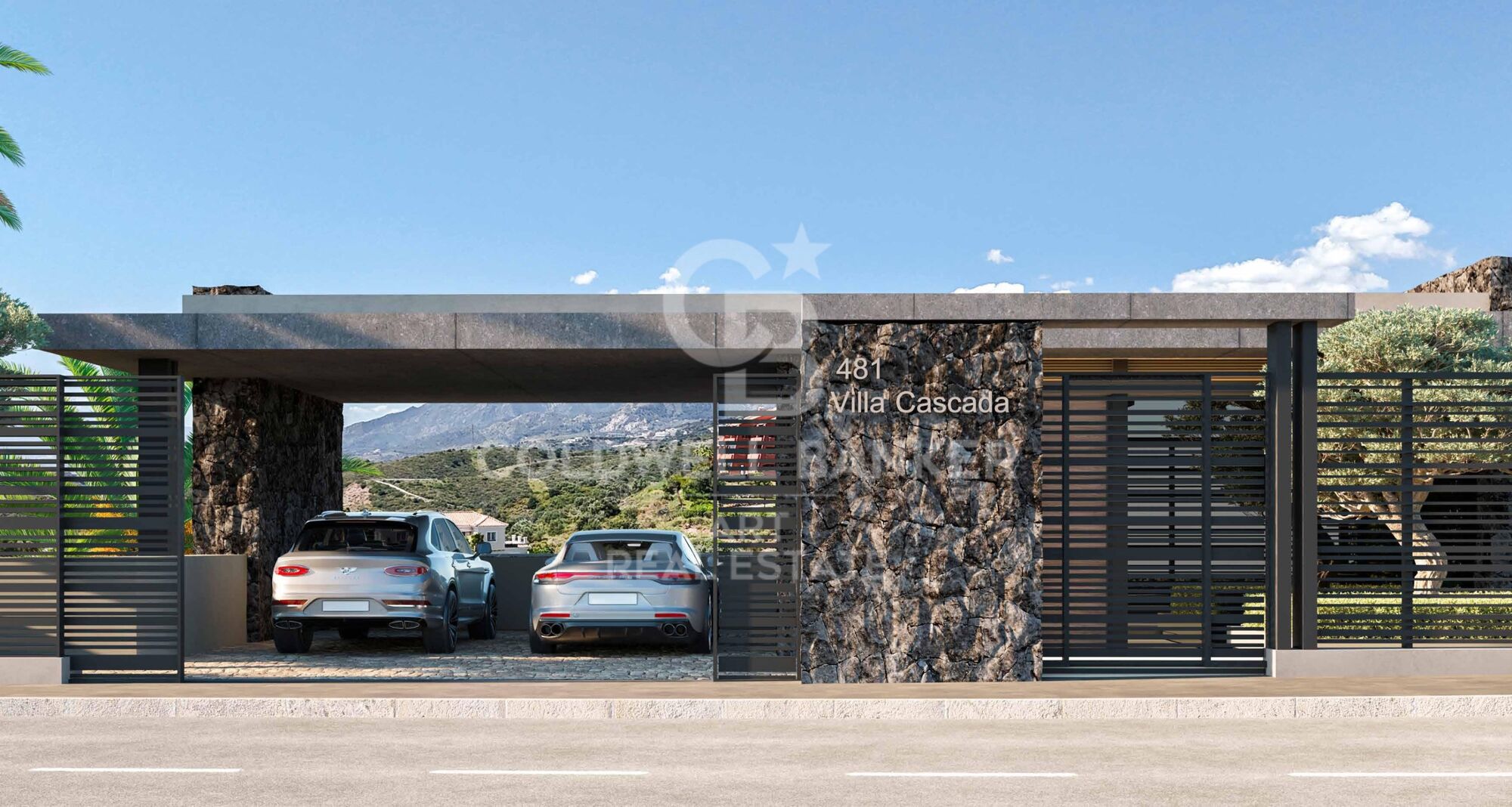 Excepcional villa contemporánea con piscina infinita y vistas panorámicas al mar en El Rosario, Marbella Este