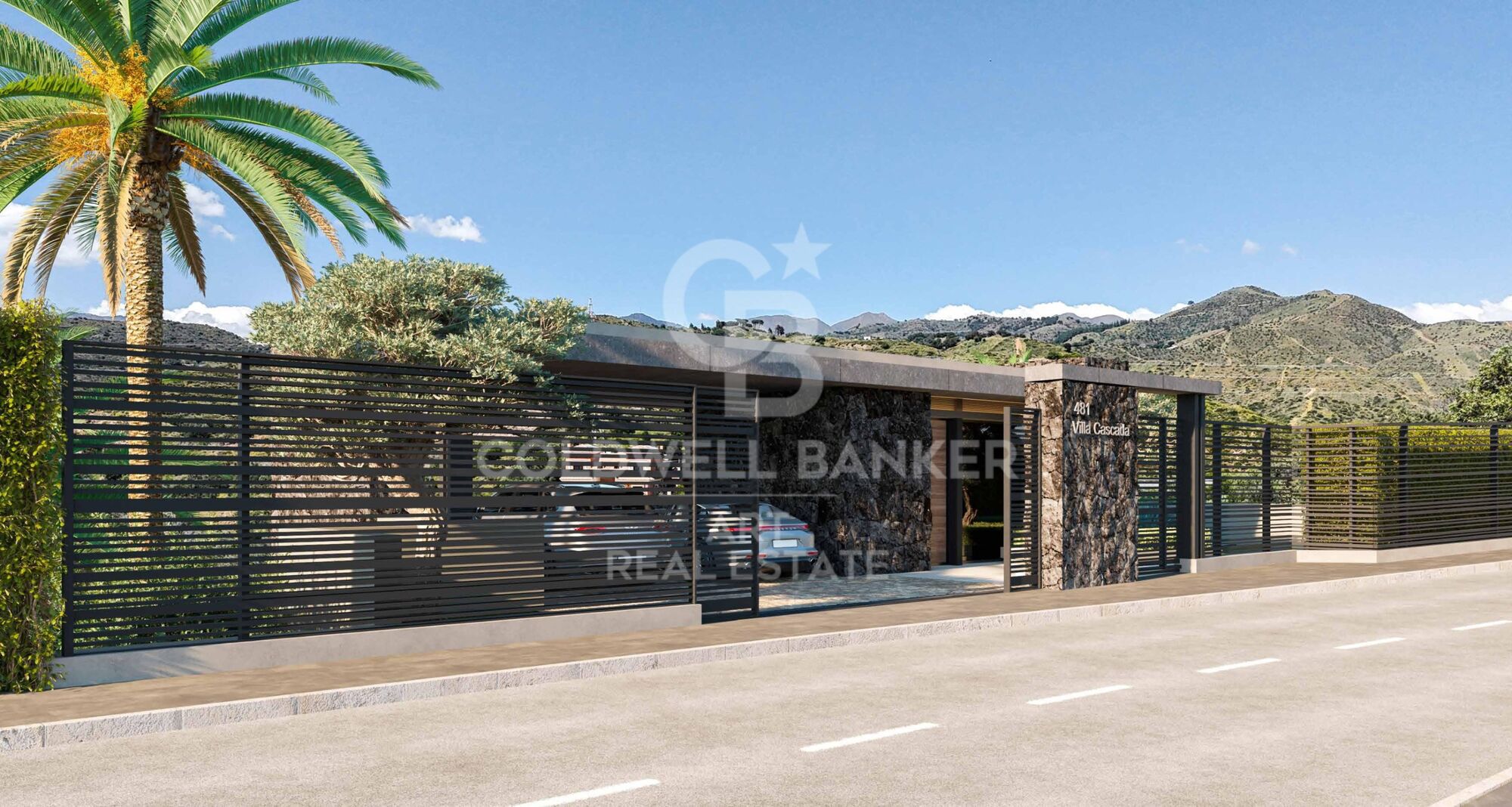 Excepcional villa contemporánea con piscina infinita y vistas panorámicas al mar en El Rosario, Marbella Este