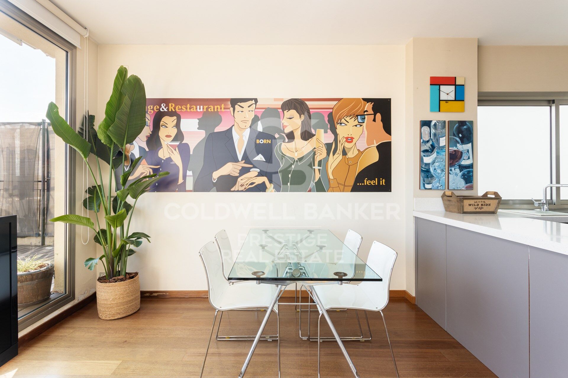 Penthouse exclusif avec vue sur les toits de Barcelone, la mer et le Tibidabo