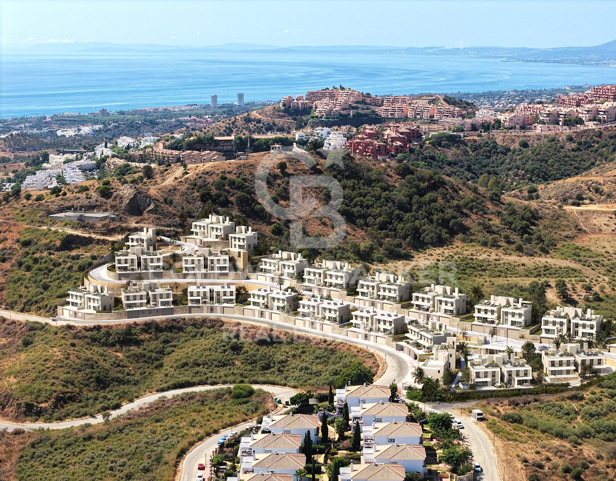 Espectaculares viviendas con vistas al mar en Calanova Golf, Mijas