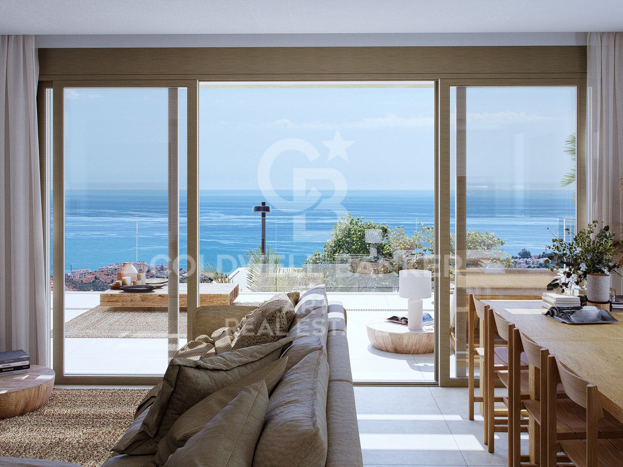 Espectaculares viviendas con vistas al mar en Calanova Golf, Mijas