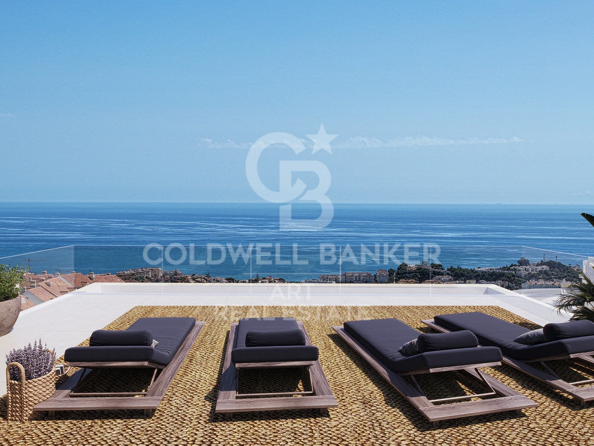 Superbes résidences avec vue sur la mer à Calanova Golf, Mijas
