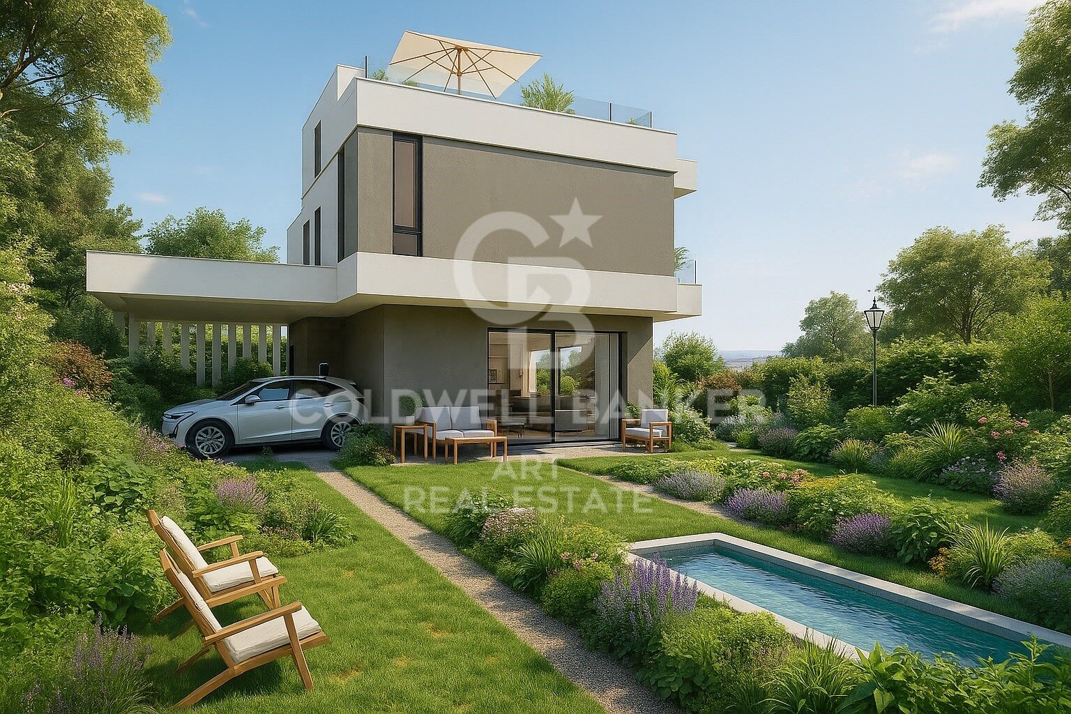 Villas exclusivas con vistas panorámicas al mar mediterráneo en Fuengirola