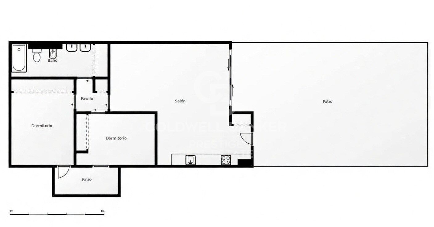 SEA-FRONT GARDEN APARTMENT