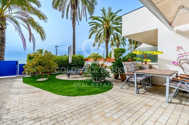 WOHNUNG MIT GARTEN DIREKT AM MEER