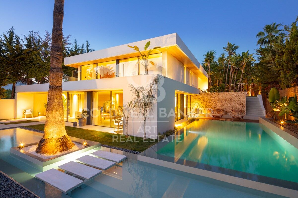 Elegante villa moderna en el corazón de Nueva Andalucía, Marbella
