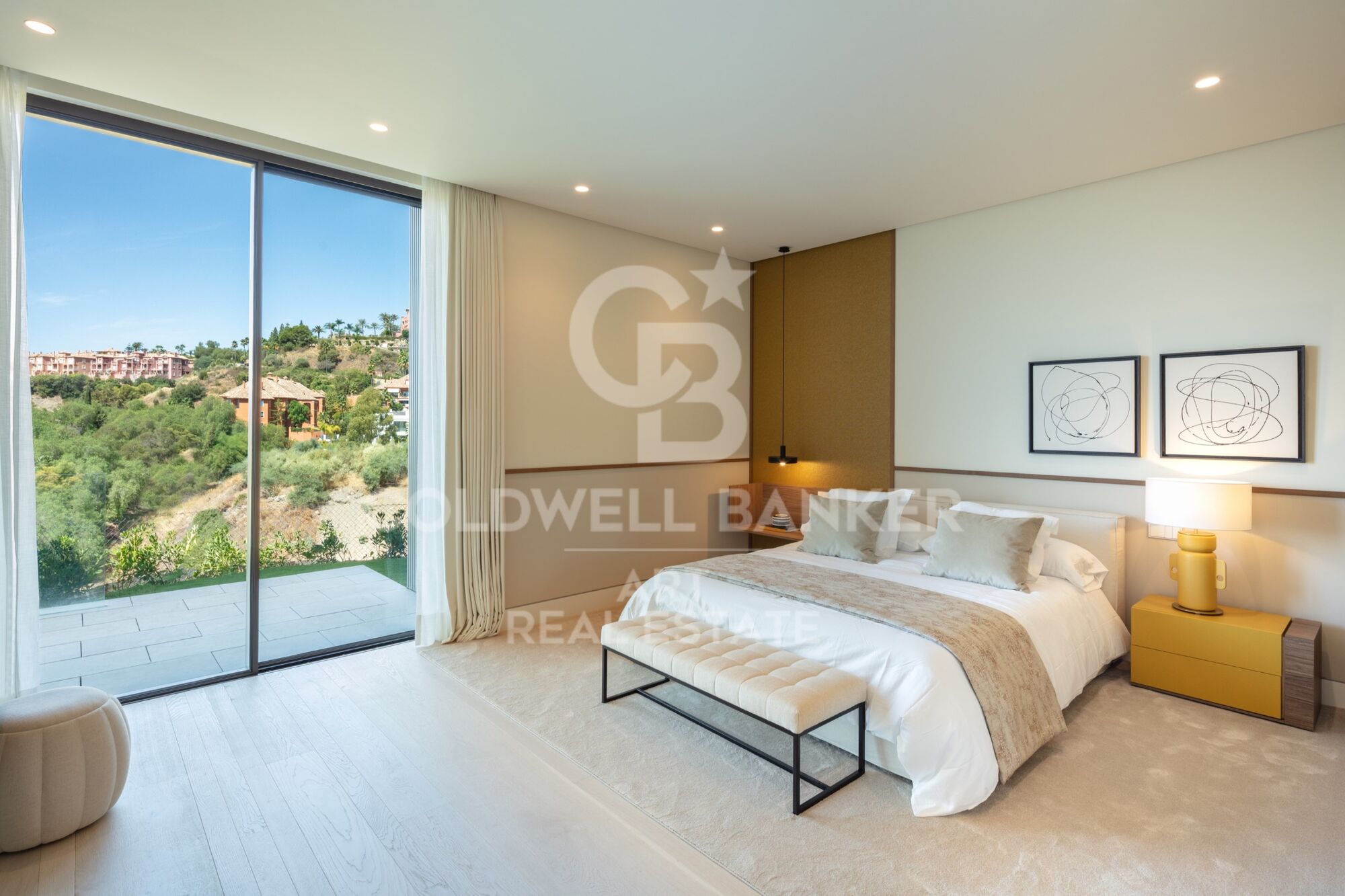 Villa with panoramic sea views - benahavís