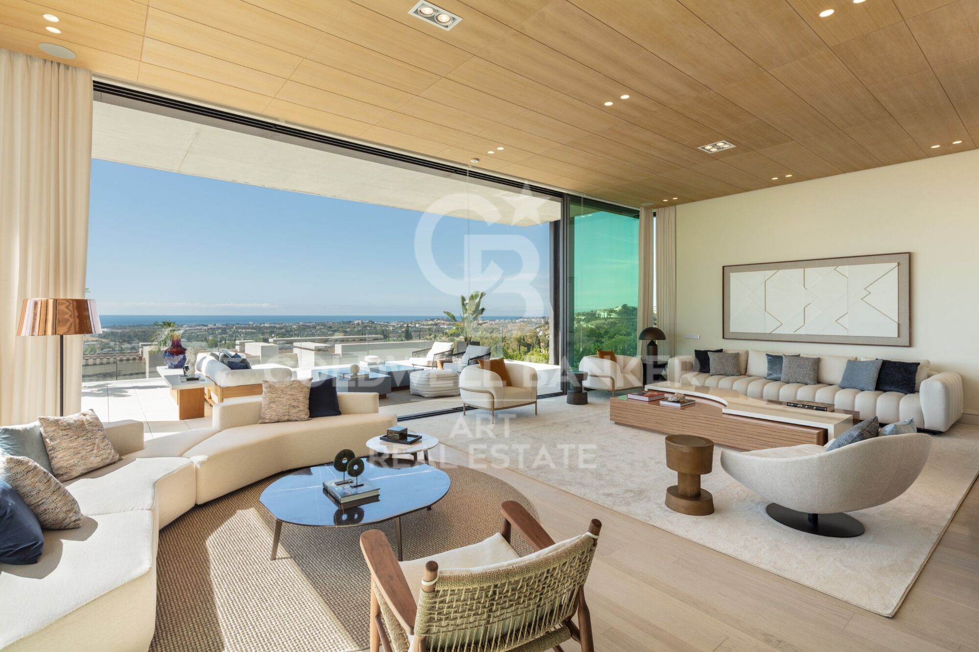 Villa avec vue panoramique sur la mer - benahavís