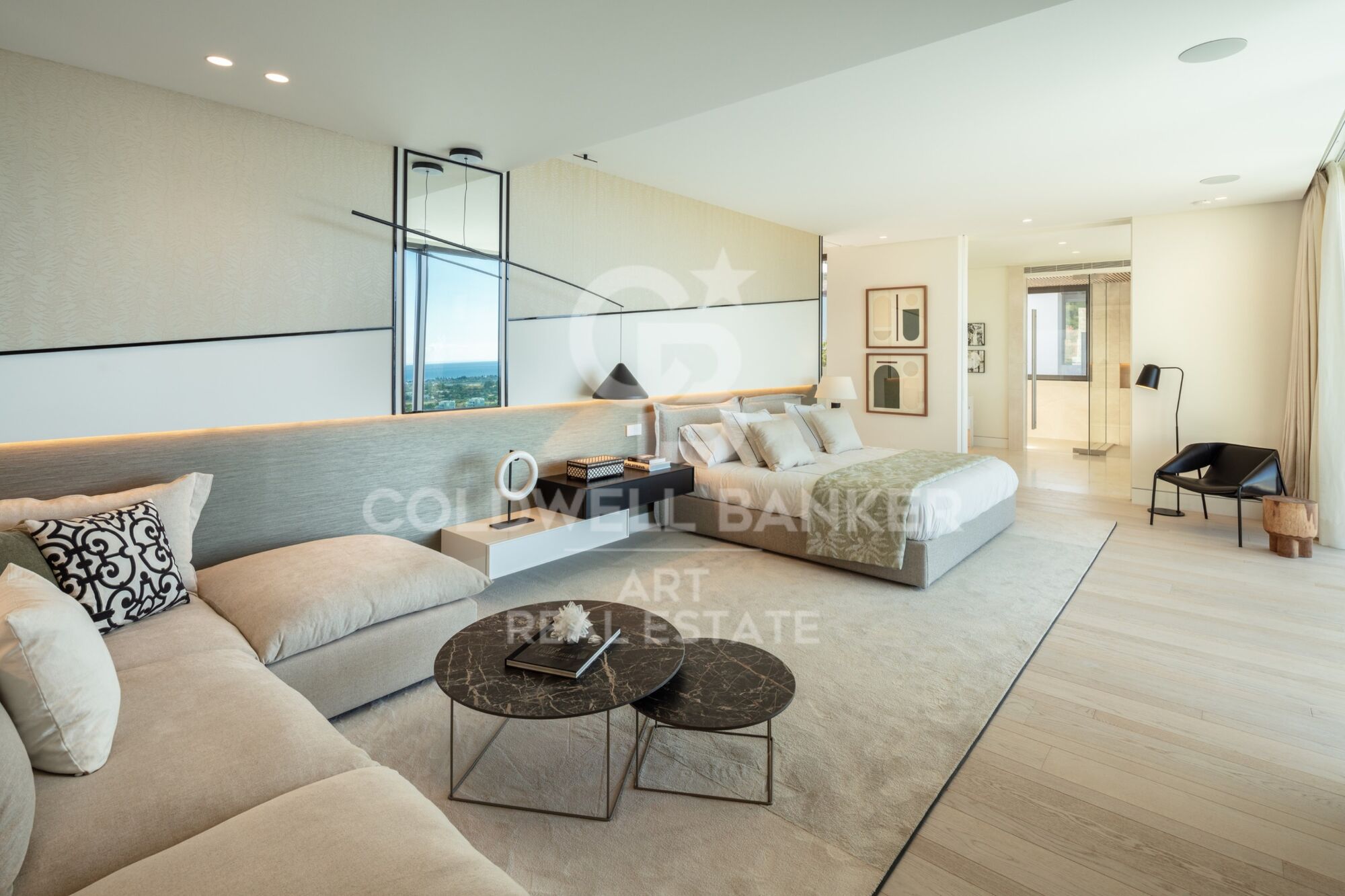 Villa with panoramic sea views - benahavís