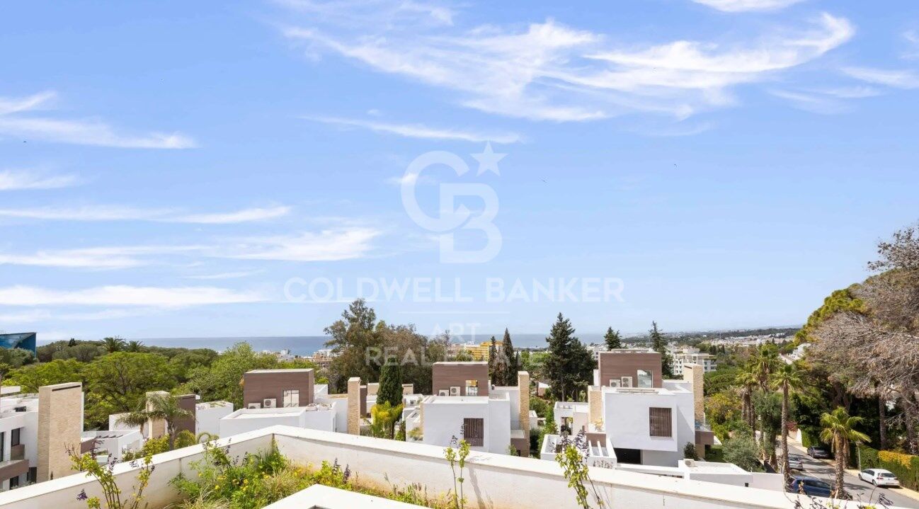 Exclusiva villa en una promoción privada de lujo en la Milla de Oro de Marbella