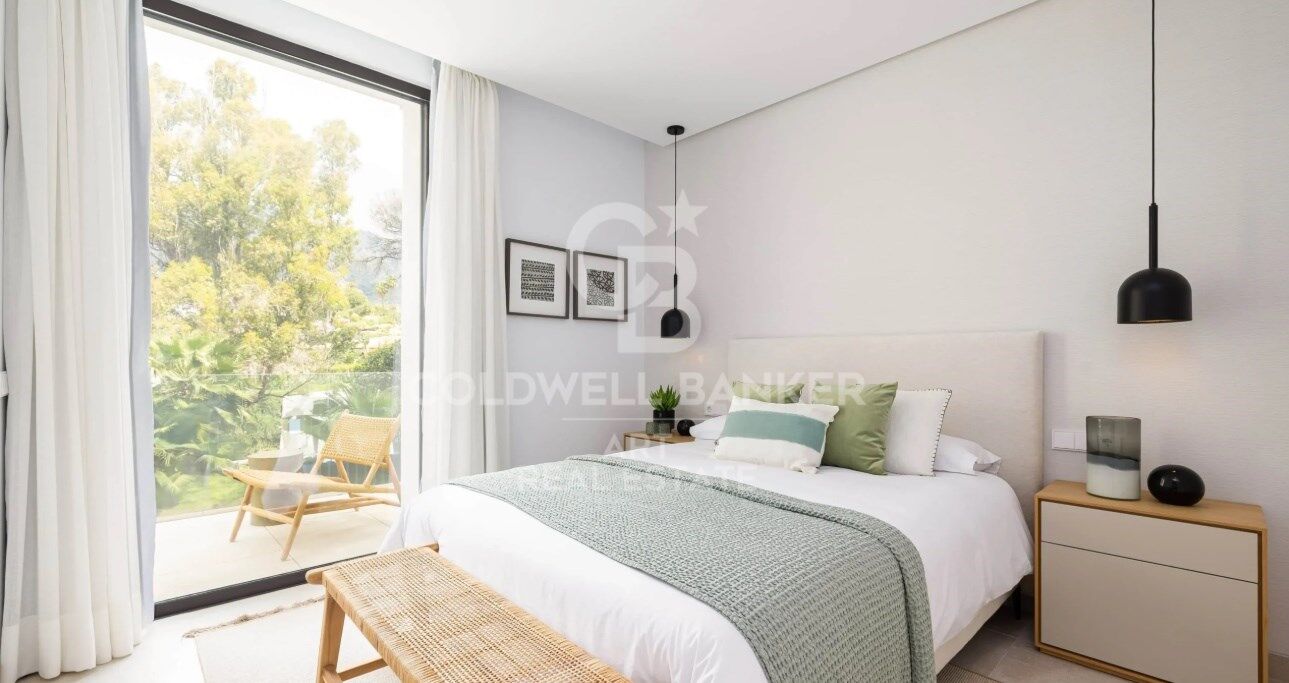 Exclusiva villa en una promoción privada de lujo en la Milla de Oro de Marbella