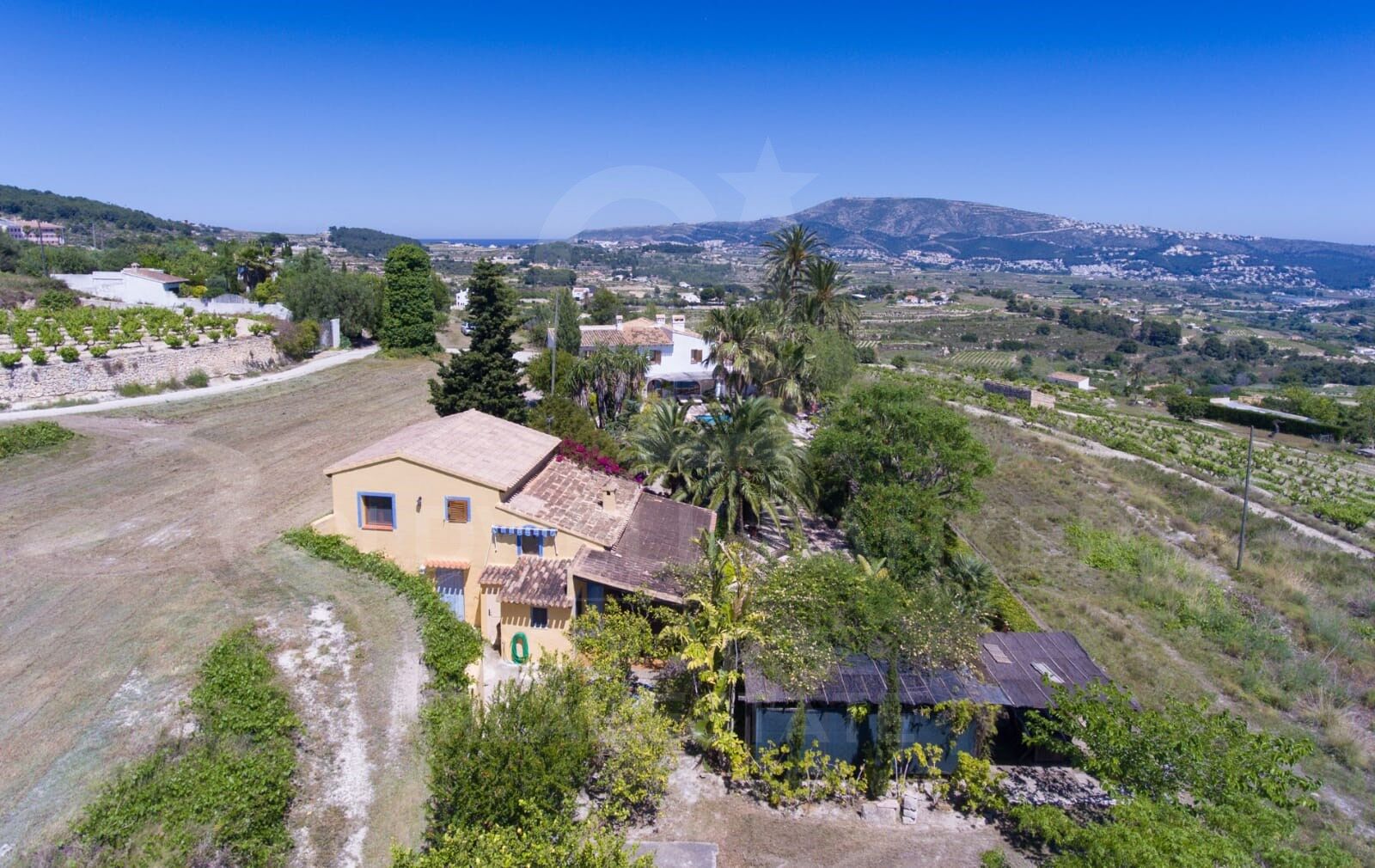 Finca in Teulada mit herrlichem Panoramablick auf das Meer