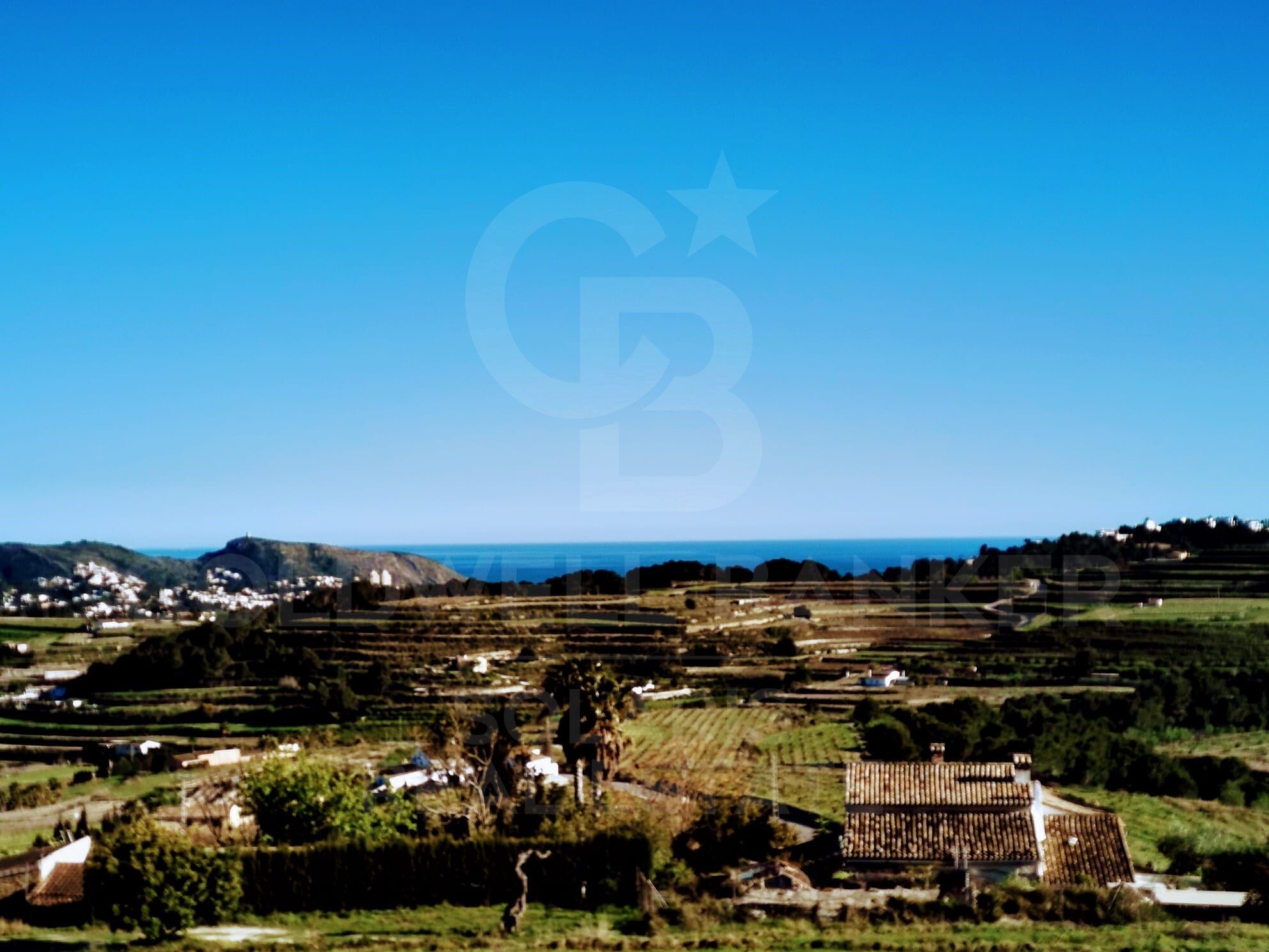 Finca in Teulada mit herrlichem Panoramablick auf das Meer