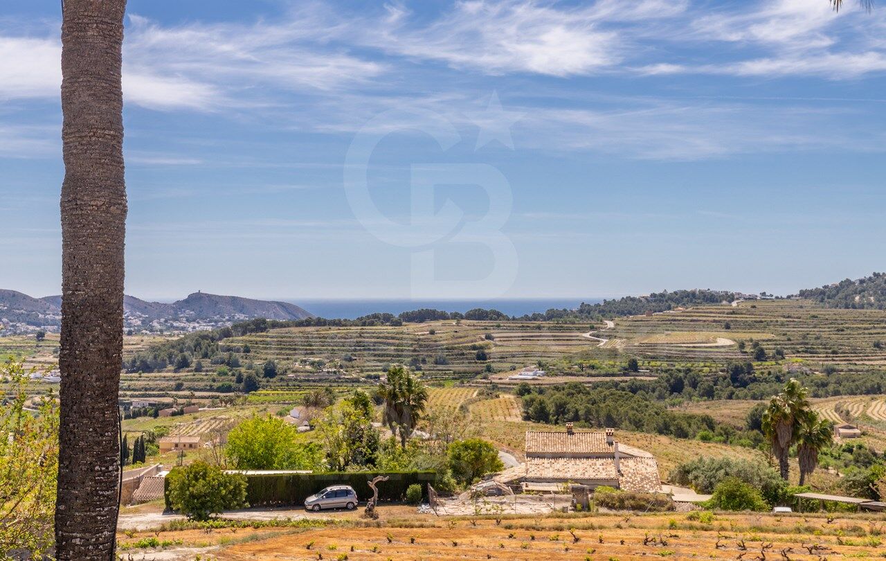 Finca in Teulada with magnificent panoramic views