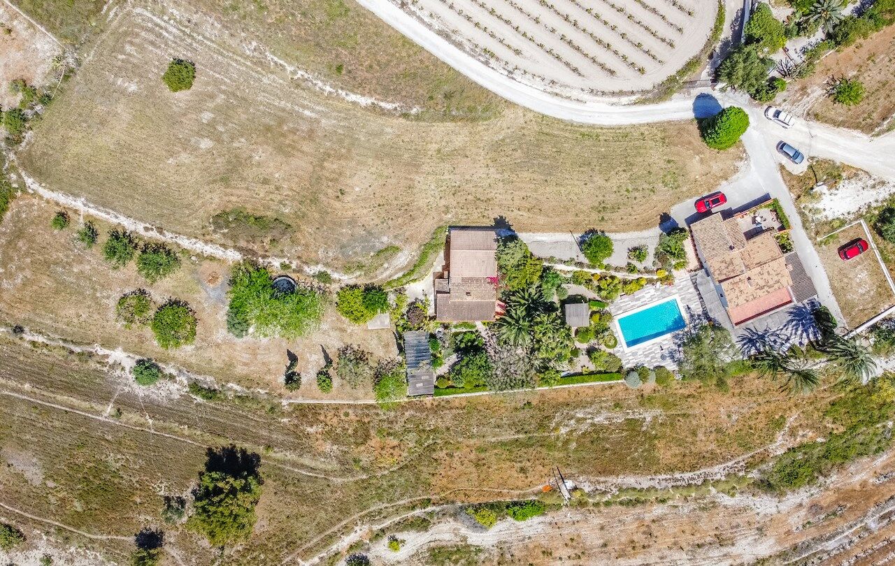 Finca in Teulada mit herrlichem Panoramablick auf das Meer